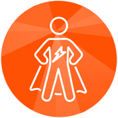 Superhero icon
